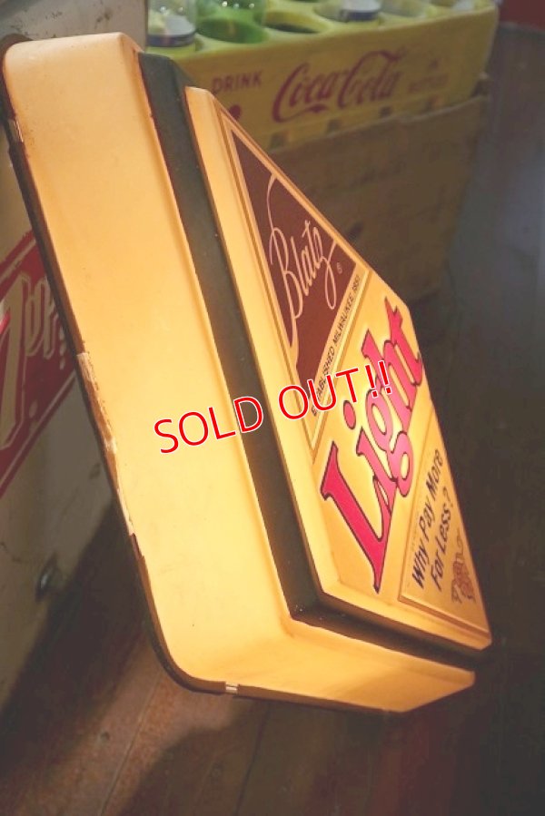画像3: dp-221001-28 Blatz Light Beer / 1980's Lighted Sign