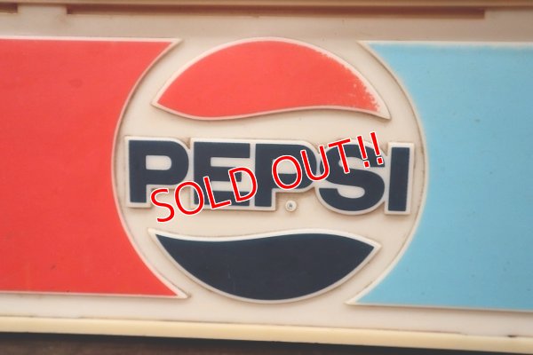 画像9: dp-221001-03 PEPSI / 1970's-1980's Lighted Menu Sign
