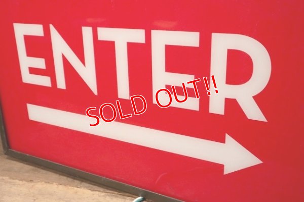 画像3: dp-221001-37 WENDY'S / 2013〜 Drive-Thru Sign "ENTER"