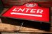 画像12: dp-221001-37 WENDY'S / 2013〜 Drive-Thru Sign "ENTER"