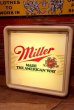 画像1: dp-221001-23 Miller Beer / 1970's Lighted Sign (1)