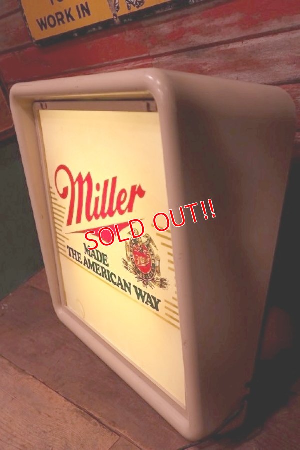 画像4: dp-221001-23 Miller Beer / 1970's Lighted Sign