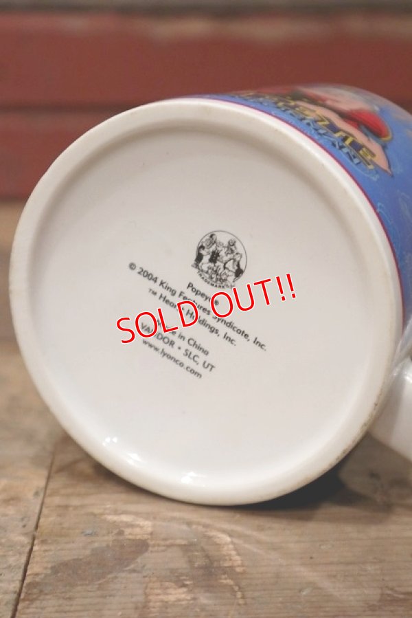 画像8: ct-220901-13 Popeye / 2004 Ceramic Mug