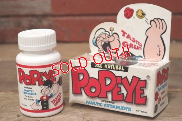 画像1: ct-220901-13 Popeye / California Hearth 1997 MULTI-VITAMINS 