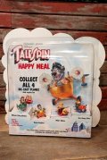 ct-221001-09 McDonald's / 1989 TALE SPIN DIE-CAST PLANES Happy Meal Display