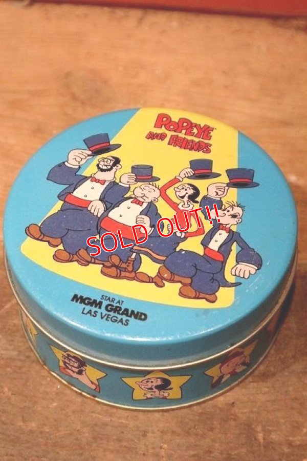画像1: ct-220901-13 Popeye / MGM GRAND 1993 Tin Can