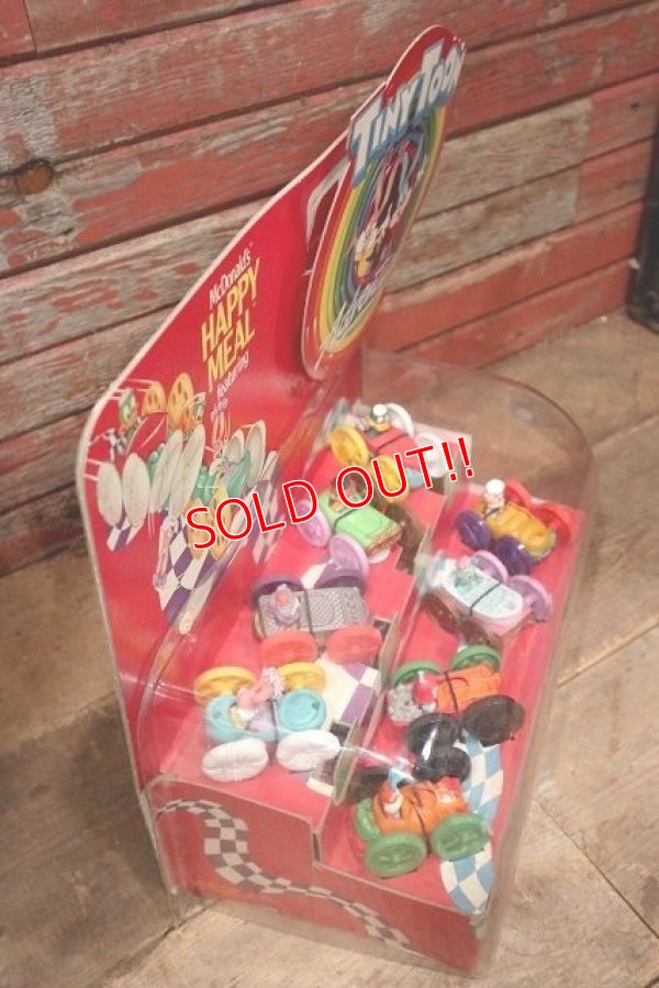 画像10: ct-221001-07 McDonald's / 1991 TINY TOON Adventures FLIP CARS Happy Meal Display