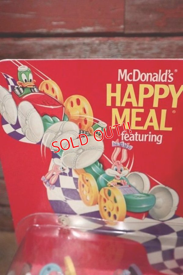 画像2: ct-221001-07 McDonald's / 1991 TINY TOON Adventures FLIP CARS Happy Meal Display