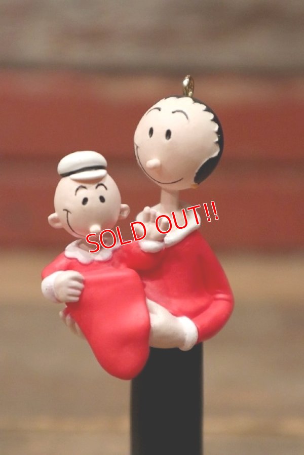 画像2: ct-220901-13 Popeye / Hallmark Olive Oyl & Swee'Pea 1995 Ornament