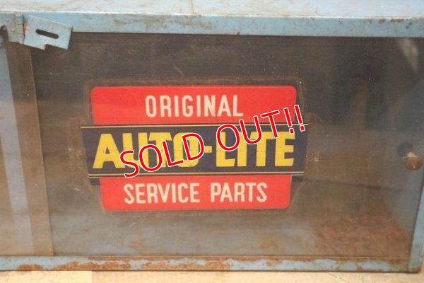 画像2: dp-221001-57 AUTO-LITE SERVICE PARTS / 1970's Metal Cabinet