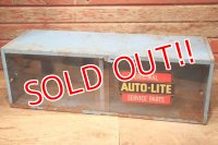 dp-221001-57 AUTO-LITE SERVICE PARTS / 1970's Metal Cabinet