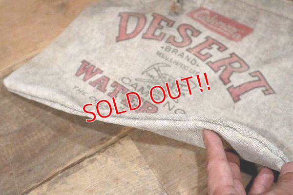 画像7: dp-221001-26 Coleman / 1960's DESERT WATER BAG