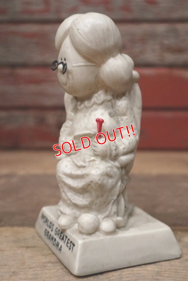 画像3: ct-220901-15 R & W BERRIES 1970's Message Doll "WORLD'S GREATEST GRANDMA"