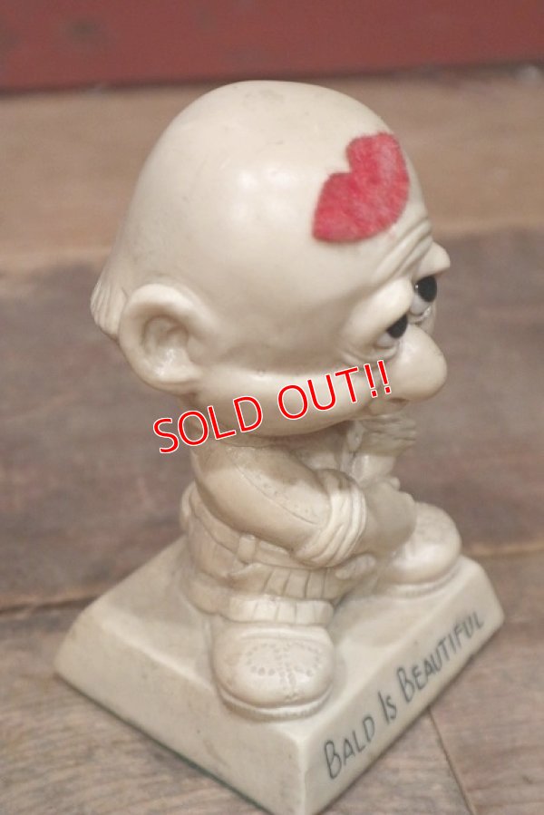 画像4: ct-220901-15 R& W BERRIES 1970's Message Doll "BALD IS BEAUTIFUL"