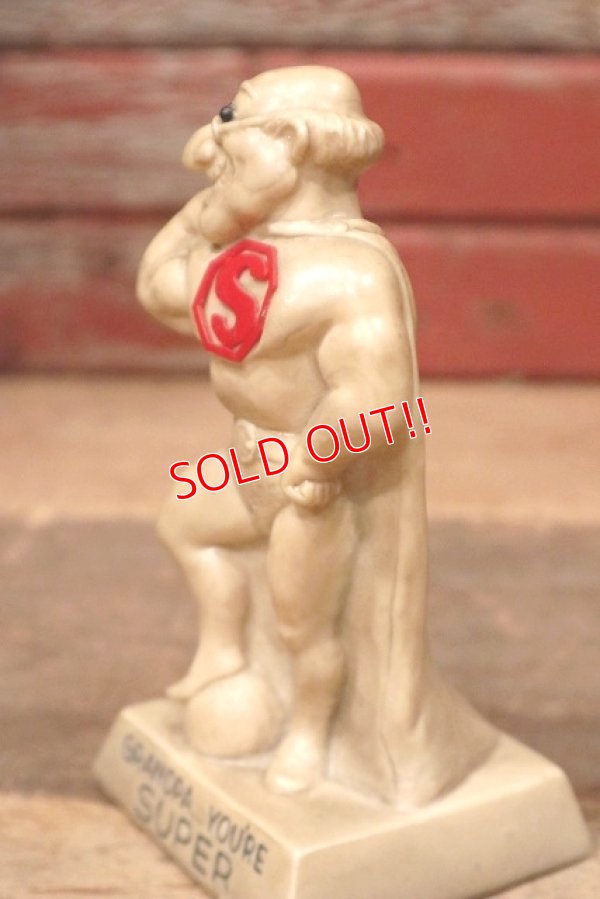 画像4: ct-220901-15 R & W BERRIES 1970's Message Doll "GRANDPA...YOU'RE SUPER"