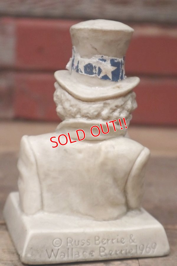 画像5: ct-220901-15 Russ Berrie & Wallace Berrie 1969 Message Doll "Uncle Sam"