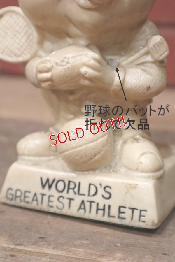 画像3: ct-220901-15 R& W BERRIES 1970's Message Doll "WORLD'S GREATEST ATHLETE"