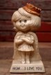 画像1: ct-220901-15 R & W BERRIES 1970's Message Doll "MOM I LOVE YOU" (1)