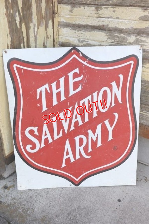 画像1: dp-221001-52 THE SALVATION ARMY / Vintage Metal Sign