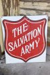 画像1: dp-221001-52 THE SALVATION ARMY / Vintage Metal Sign (1)