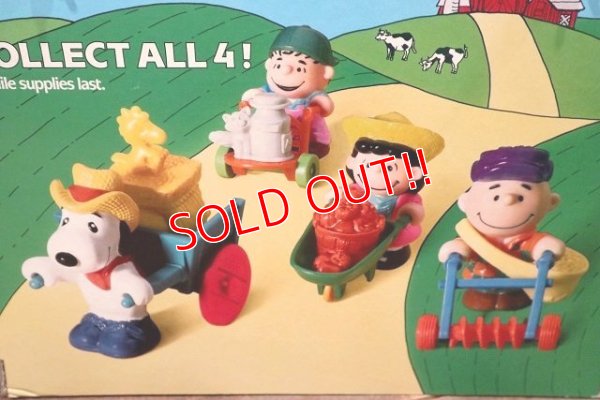 画像13: ct-221001-08 McDonald's / 1989 PEANUTS Happy Meal Display