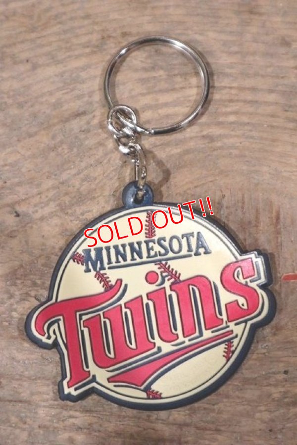 画像1: ct-221001-33 Minnesota Twins / 1990's Rubber Keyring