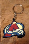 ct-221001-33 Colorado Avalanche / 1990's Rubber Keyring