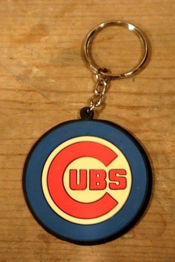 画像1: ct-221001-33 Chicago Cubs / 1990's Rubber Keyring