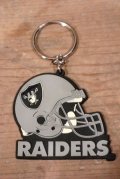 ct-221001-33 Oakland Raiders / 1990's Rubber Keyring