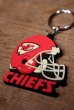 画像2: ct-221001-33 Kansas City Chiefs / 1990's Rubber Keyring (2)