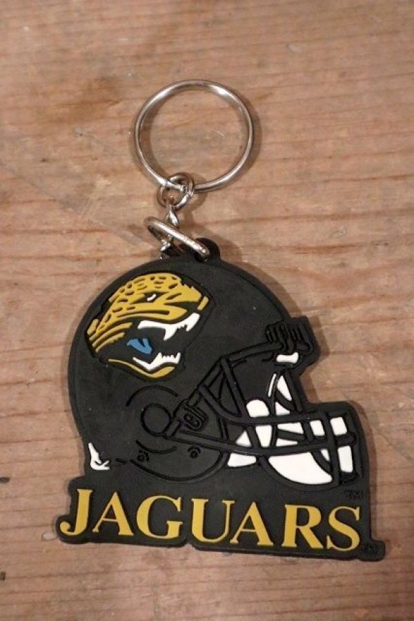 画像1: ct-221001-33 Jacksonville Jaguars / 1990's Rubber Keyring