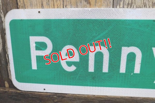 画像2: dp-221001-01 Road Sign "Penny Av"