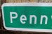 画像2: dp-221001-01 Road Sign "Penny Av" (2)