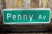 画像5: dp-221001-01 Road Sign "Penny Av"