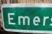 画像2: dp-221001-01 Road Sign "Emerson Av" (2)
