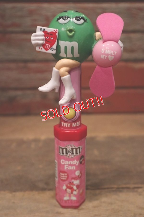 画像1: ct-220601-01 MARS / M&M's 2010 Candy Fan ”Valentine Green”