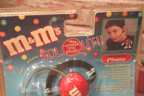 画像5: ct-220601-01 MARS / M&M's 1990's Actual Working Phone "Red"