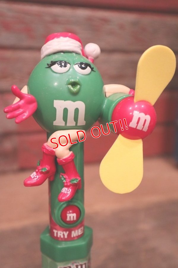 画像2: ct-220601-01 MARS / M&M's 2013 Candy Fan ”Christmas Green”