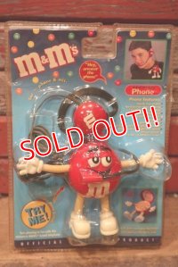 ct-220601-01 MARS / M&M's 1990's Actual Working Phone "Red"