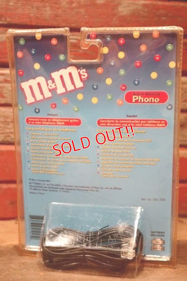 画像8: ct-220601-01 MARS / M&M's 1990's Actual Working Phone "Green"