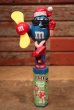 画像1: ct-220601-01 MARS / M&M's 2009 Candy Fan ”Christmas Blue” (1)