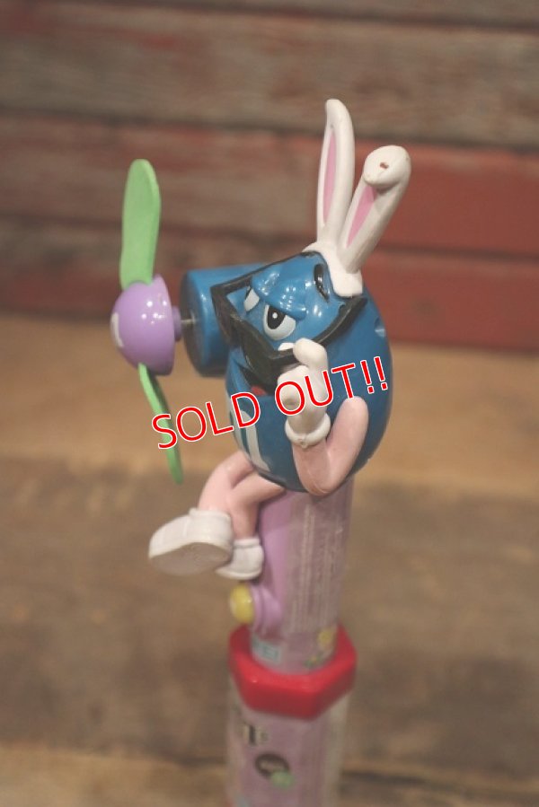 画像3: ct-220601-01 MARS / M&M's 2009 Candy Fan ”Easter Bunny Blue”