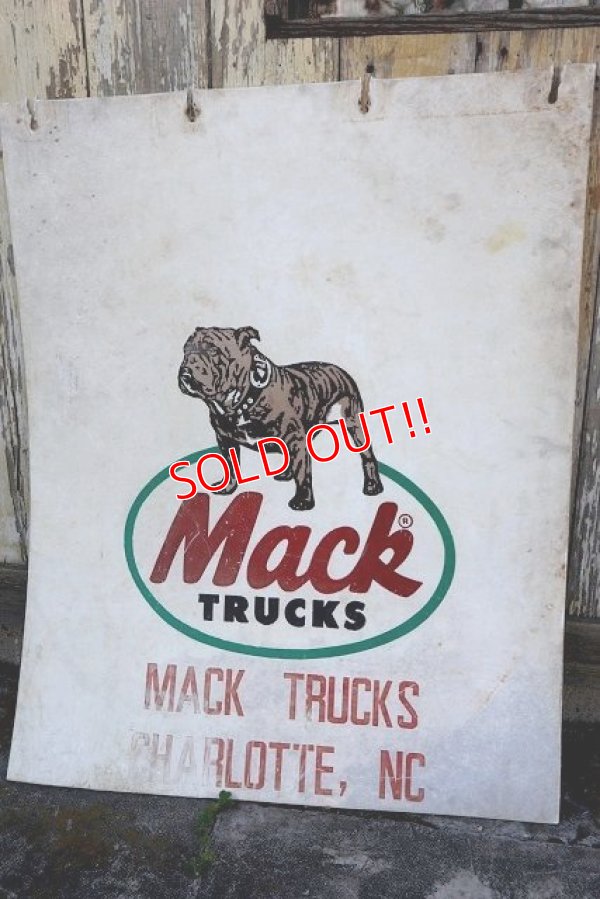 画像1: dp-221001-16 Mack TRUCKS / 1970's〜MUDFLAPS