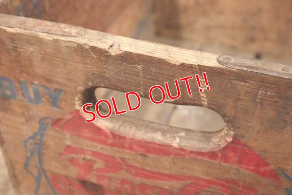 画像11: dp-221101-28 PEPSI COLA / 1940's Wood Box