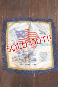 dp-221101-18 U.S.ARMY "FORT BLISS" 1950's-1960's Cushion Cover