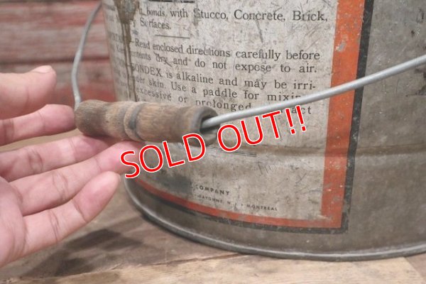 画像6: dp-221101-30 BONDEX CEMENT PAINT / 1950's Bucket