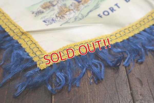 画像6: dp-221101-18 U.S.ARMY "FORT BLISS" 1950's-1960's Cushion Cover