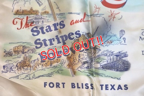 画像4: dp-221101-18 U.S.ARMY "FORT BLISS" 1950's-1960's Cushion Cover