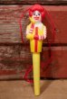 画像1: ct-221101-55 McDonald's / Ronald McDonald 1980's Pen Topper & Pen (1)