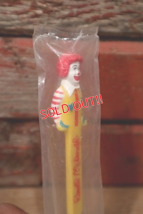 画像4: ct-221101-58 McDonald's / Ronald McDonald 1988 Toothbrush